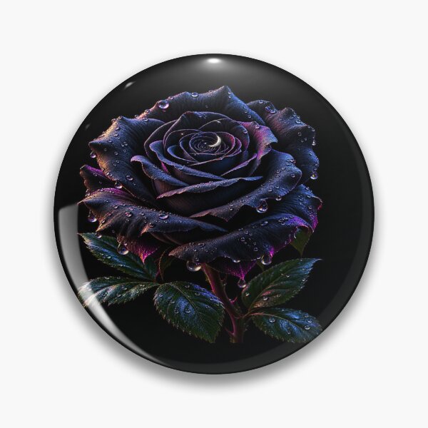 Item preview, Black Velvet Rose – Midnight Gothic Romance designed and sold by TroviTutto.