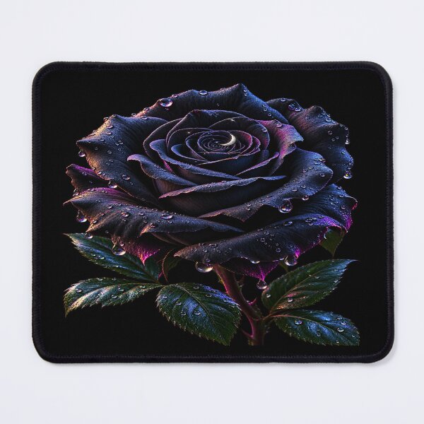 Item preview, Black Velvet Rose – Midnight Gothic Romance designed and sold by TroviTutto.
