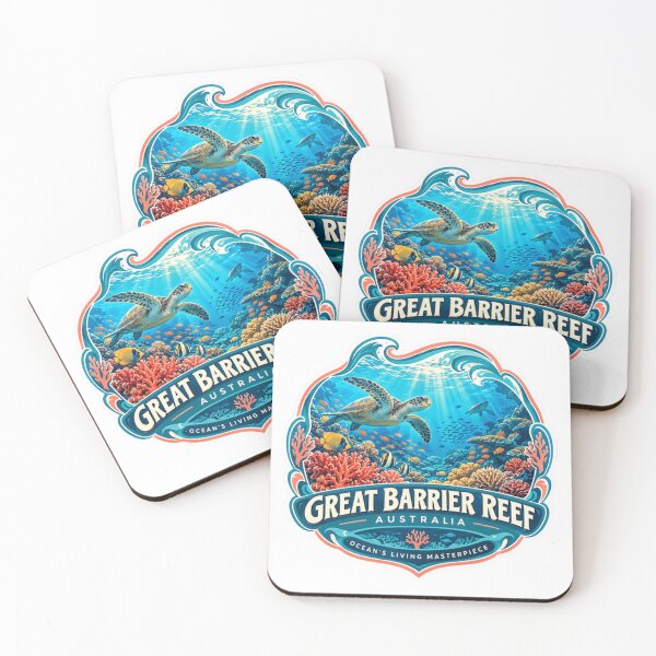 Item preview, Great Barrier Reef Australia Ocean's Living Masterpiece Ocean Travel Marine Life designed and sold by NeedForParks.