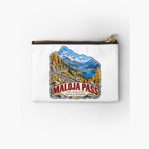 Item preview, Maloja Pass Switzerland Gateway To The Engadin Scenic Road Trip Travel Explorer designed and sold by NeedForParks.