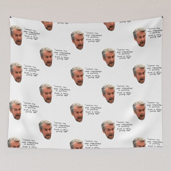 Item preview, Connor Roy Was Interested In Politics From A Very Young Age  designed and sold by bridge-rnunn.