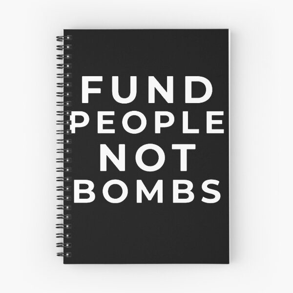 Item preview, Fund People Not Bombs designed and sold by gidel-sales.