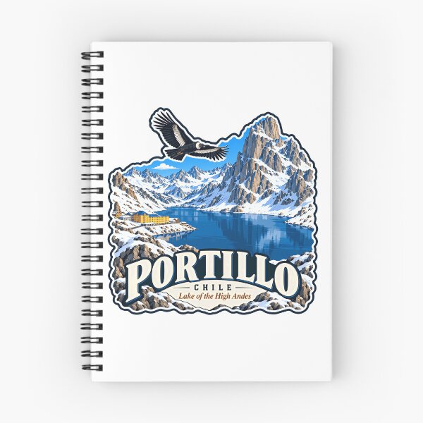 Item preview, Portillo Chile Lago de los Altos Andes Estación de esquí Cordillera de los Andes Viajes designed and sold by NeedForParks.