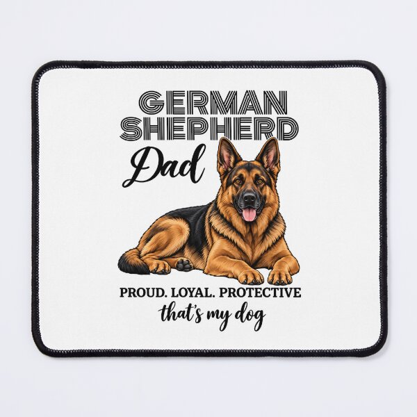 Artikelvorschau, German Shepherd Dad Schäferhund entworfen und verkauft von Loona97.