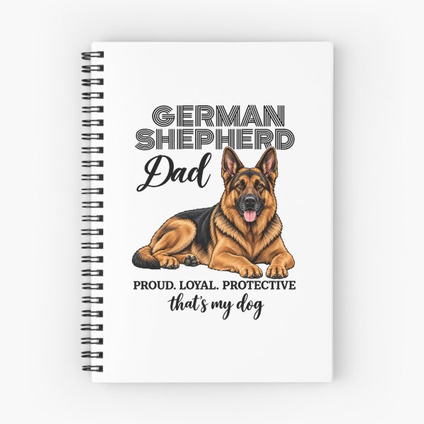 Artikelvorschau, German Shepherd Dad Schäferhund entworfen und verkauft von Loona97.