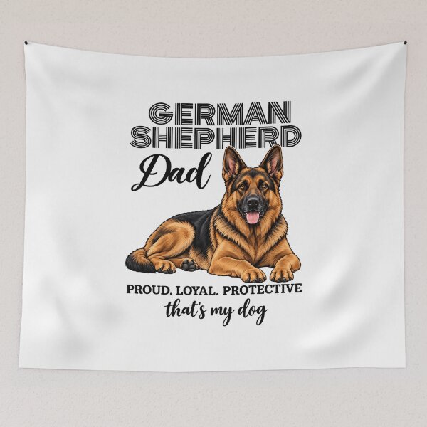 Artikelvorschau, German Shepherd Dad Schäferhund entworfen und verkauft von Loona97.