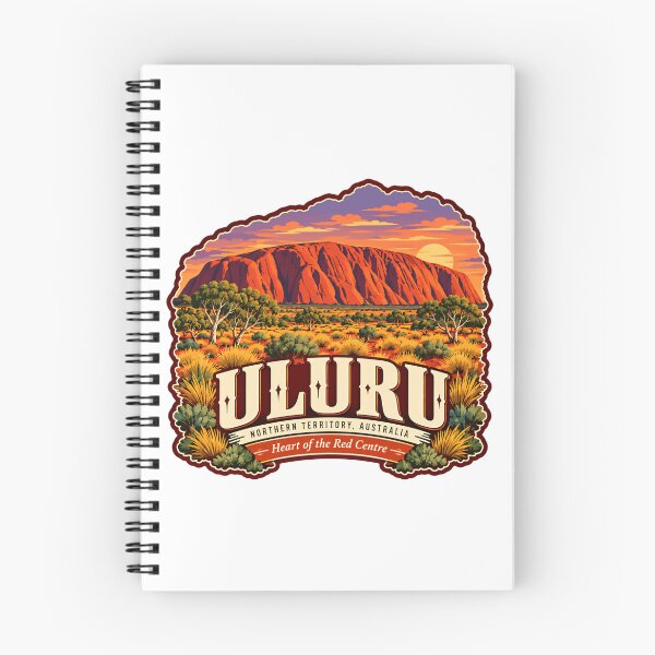 Artikelvorschau, Uluru, Nordterritorium, Australien – Herz des Roten Zentrums – Australisches Reisesouvenir entworfen und verkauft von NeedForParks.