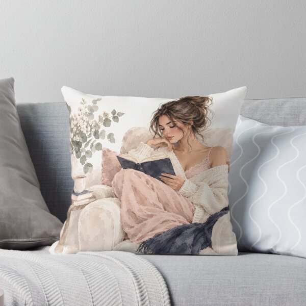 Item preview, Cosy Reading Nook - The Slow Morning Collection designed and sold by salt n sass designs.