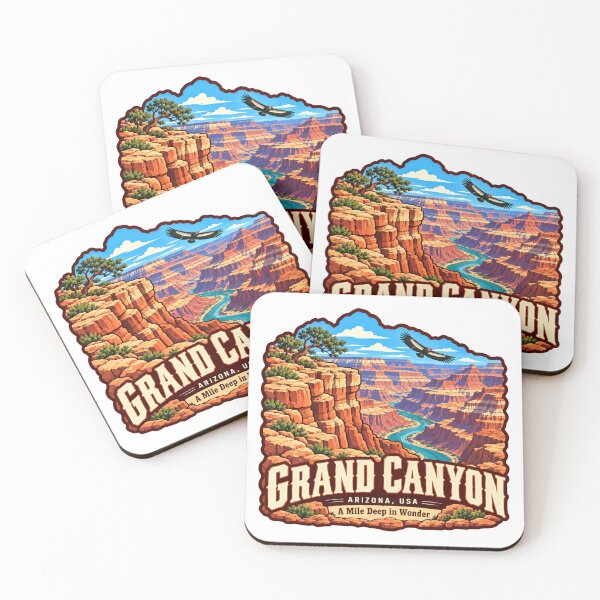 Item preview, Grand Canyon Arizona USA A Mile Deep In Wonder National Park Travel Souvenir designed and sold by NeedForParks.