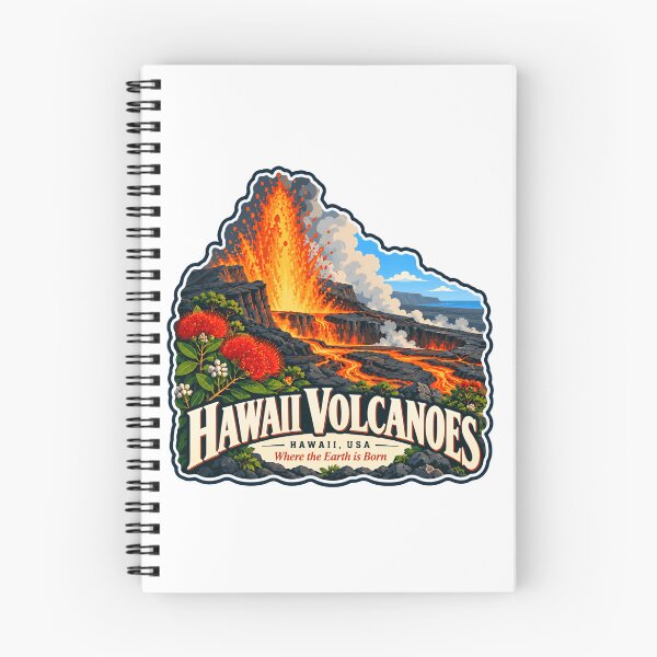 Item preview, Hawaii Volcanoes Where The Earth Is Born Hawaii Travel Souvenir designed and sold by NeedForParks.
