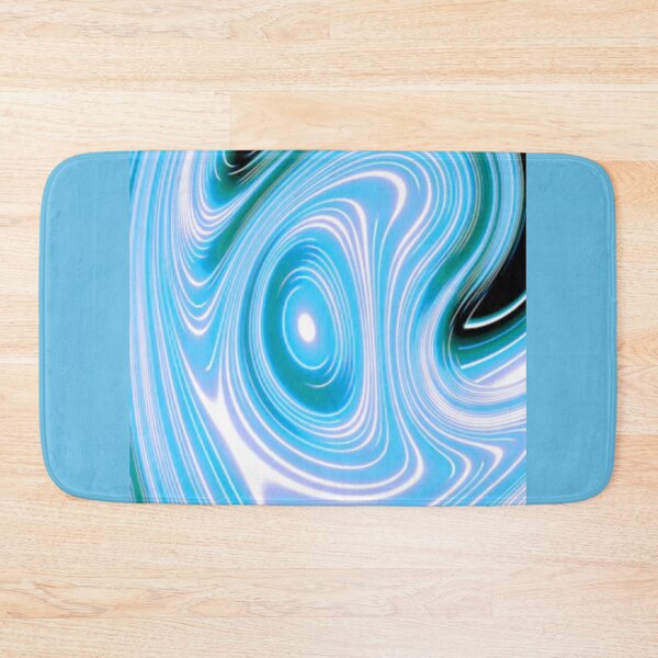 Item preview, Abstract Swirling Blue Energy designed and sold by Dew Drop Designs.