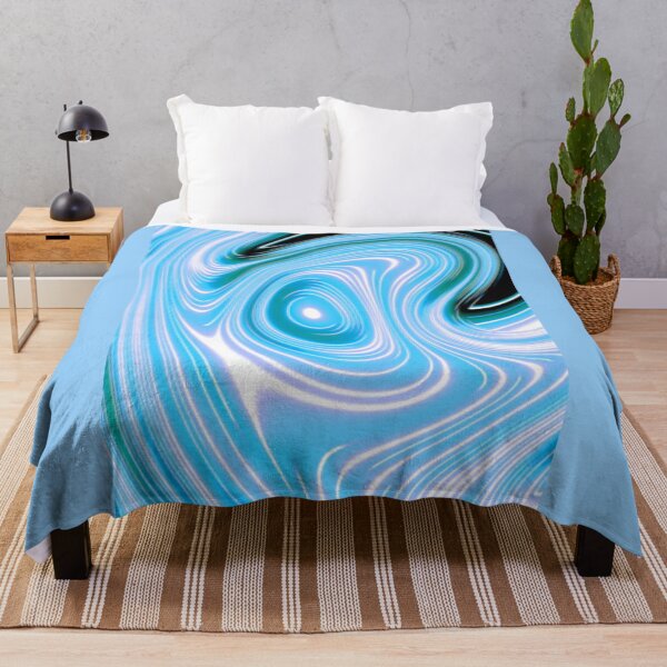 Item preview, Abstract Swirling Blue Energy designed and sold by Dew Drop Designs.