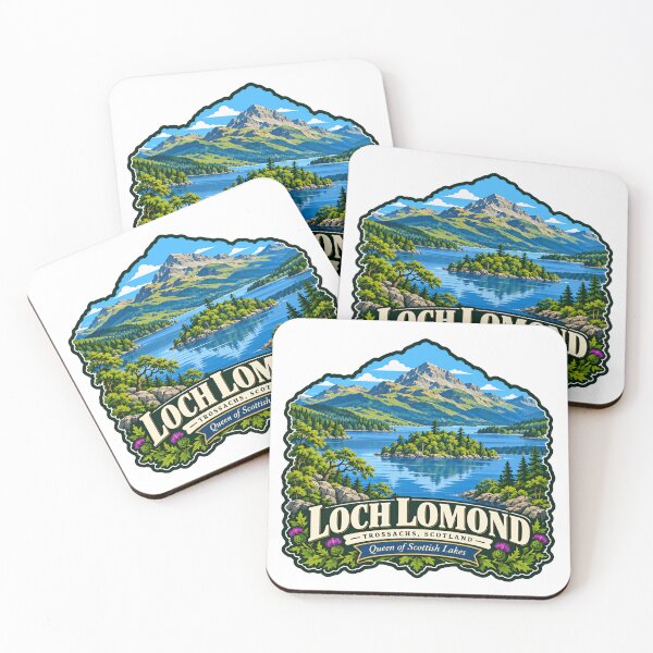 Item preview, Loch Lomond Trossachs Scotland Queen Of Scottish Lakes Travel Visitor Souvenir designed and sold by NeedForParks.