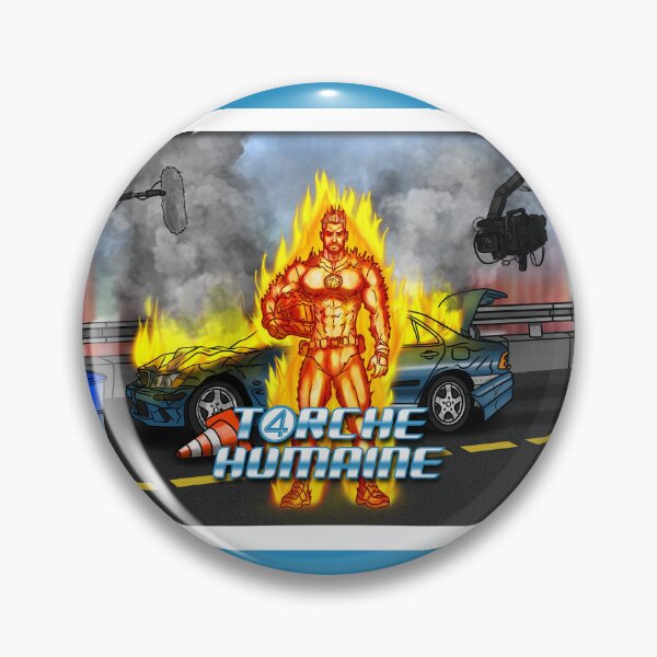 Item preview, The Daily Life of Superheroes - Human Torch designed and sold by Magic-Ynk.