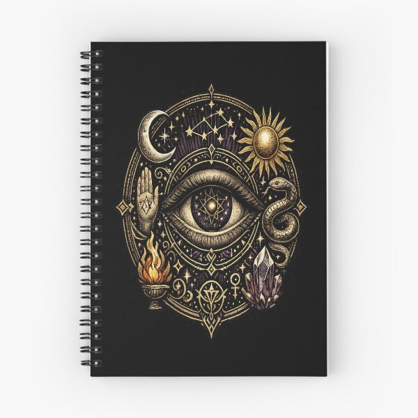 Item preview, Mystical Occult Eye – Esoteric Sigil of Magic designed and sold by TroviTutto.