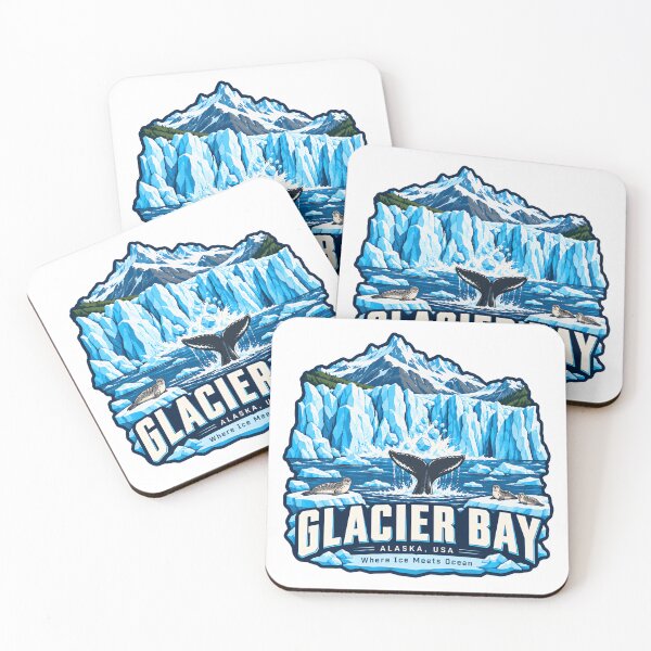 Item preview, Glacier Bay Alaska USA Where Ice Meets Ocean National Park Travel Visitor designed and sold by NeedForParks.