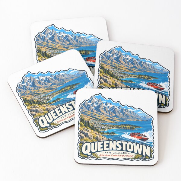 Item preview, Queenstown New Zealand Adventure Capital Of The World Traveler Souvenir designed and sold by NeedForParks.