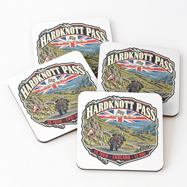 Item preview, Hardknott Pass Lake District National Park England Motorcycling Adventure Biker designed and sold by NeedForParks.