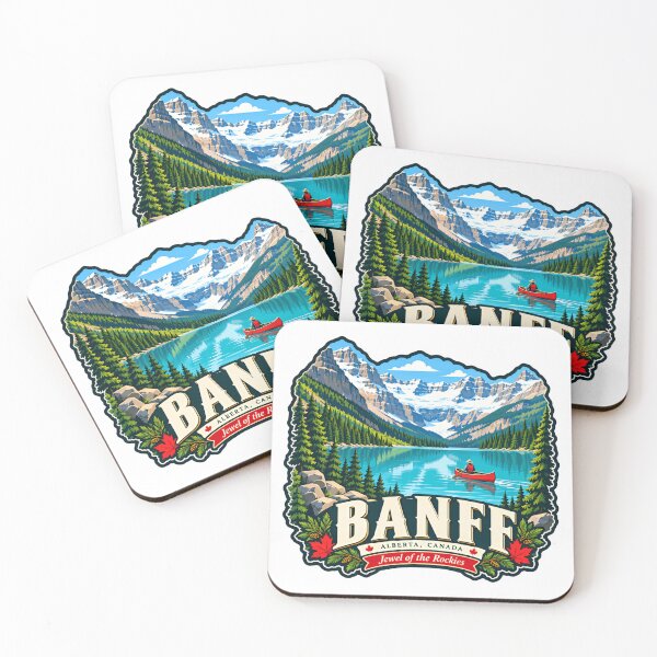 Item preview, Banff Alberta Canada Jewel Of The Rockies Travel National Park Mountains Lake designed and sold by NeedForParks.