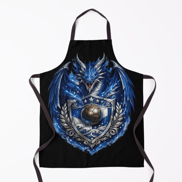 Item preview, Blue Dragon Football Emblem – Fantasy Soccer Heritage designed and sold by TroviTutto.