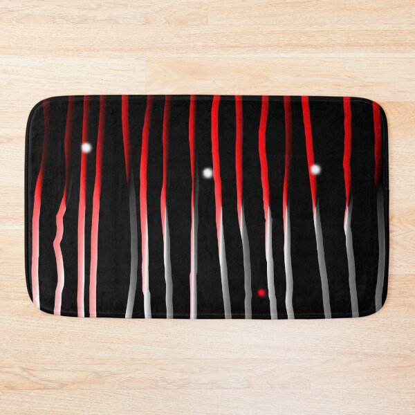 Item preview, Red to Black Brush Stroke Lines — Organic Ink Pattern designed and sold by dfly-creations.