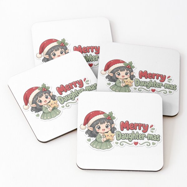 Artikelvorschau, Daughter Christmas Merry Daughter-mas Gift entworfen und verkauft von Soft Merch.