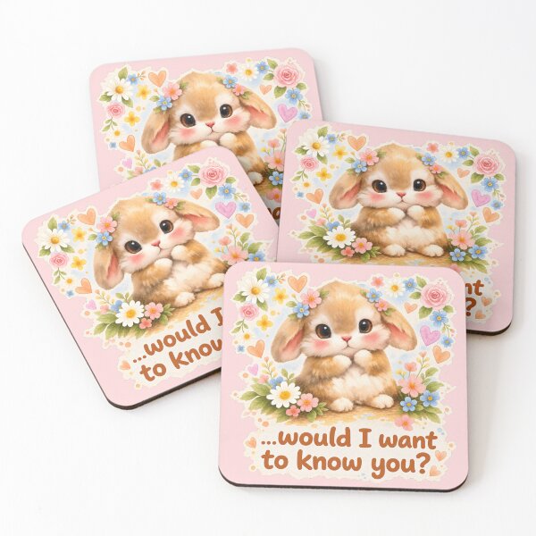 Item preview, Would I want to know you? designed and sold by Shy Fractal Designs.
