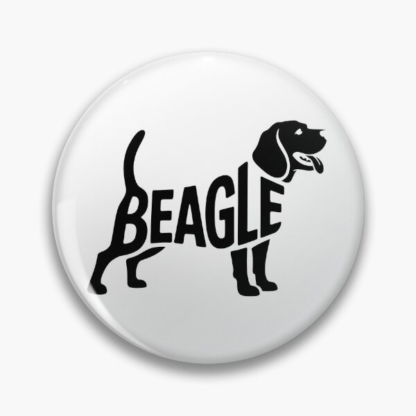 Item preview, Beagle – Dog Silhouette Lettering Design designed and sold by LoFizzy.