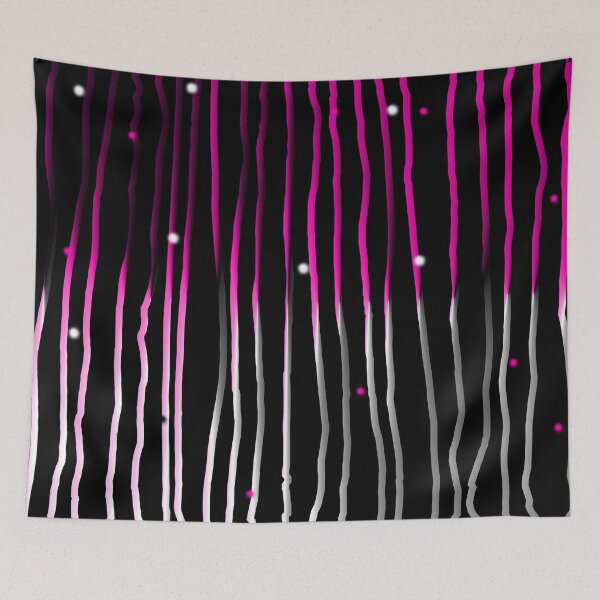 Item preview, Pink to Black Brush Stroke Lines — Organic Ink Pattern designed and sold by dfly-creations.