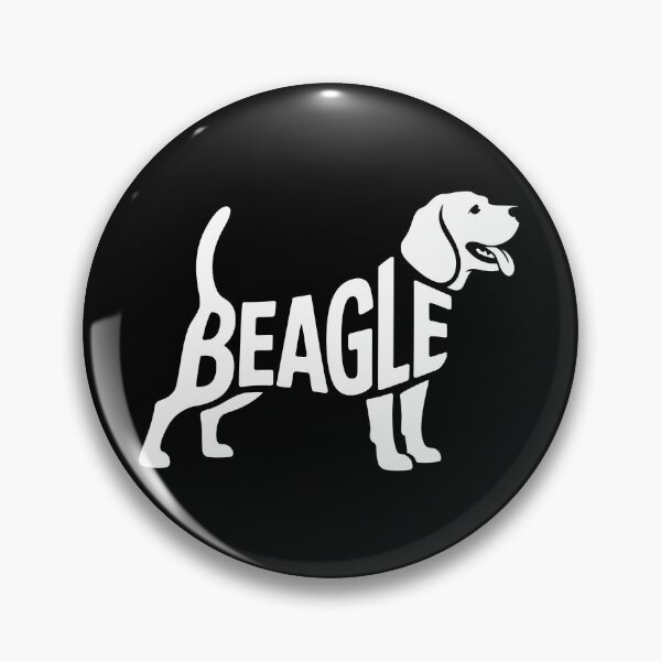 Item preview, Beagle – Dog Silhouette Lettering Design designed and sold by LoFizzy.