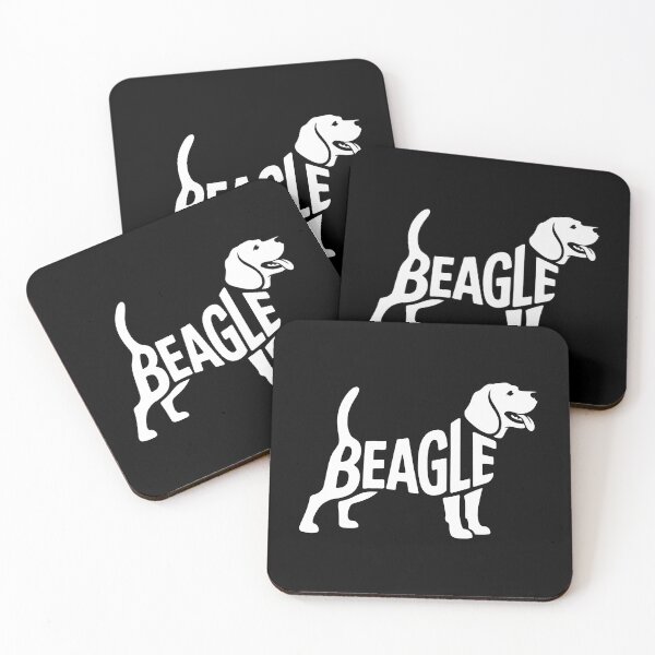 Item preview, Beagle – Diseño de letras con silueta de perro designed and sold by LoFizzy.