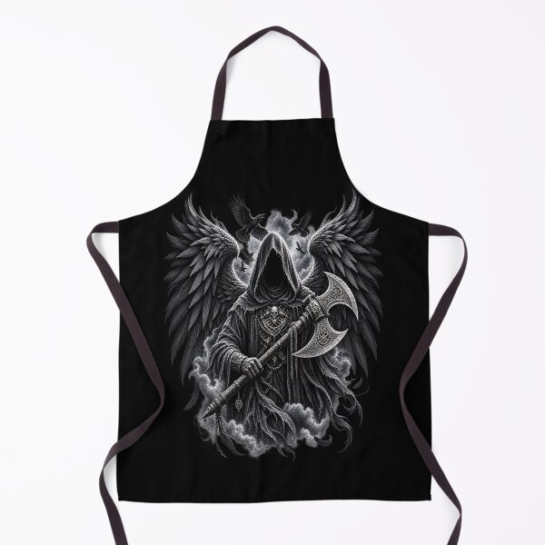 Item preview, Dark Winged Reaper – Gothic Guardian of Shadows designed and sold by TroviTutto.