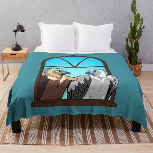 Item preview, Two Cute Vultures At The Window designed and sold by vivendulies.
