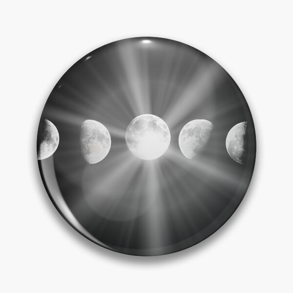 Item preview, Glowing Full Moon Cycle Aesthetic designed and sold by Nashatyoussef.
