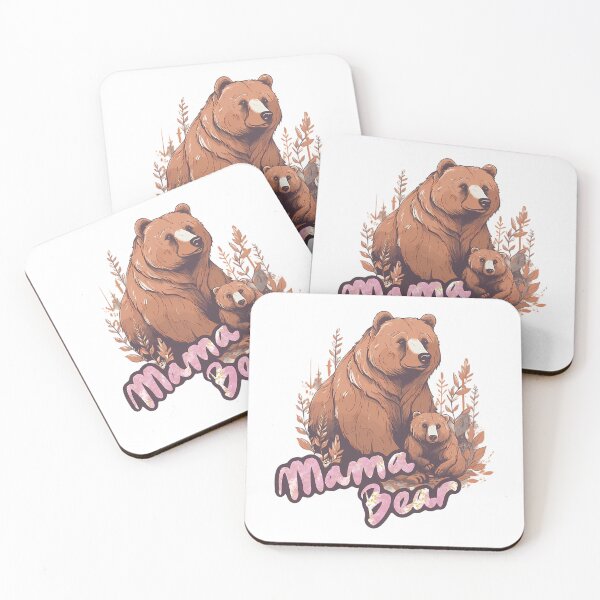 Item preview, Dont Mess With Mama Bear Grizzly Brown Bear Baby Cub designed and sold by jacorey-siddi.