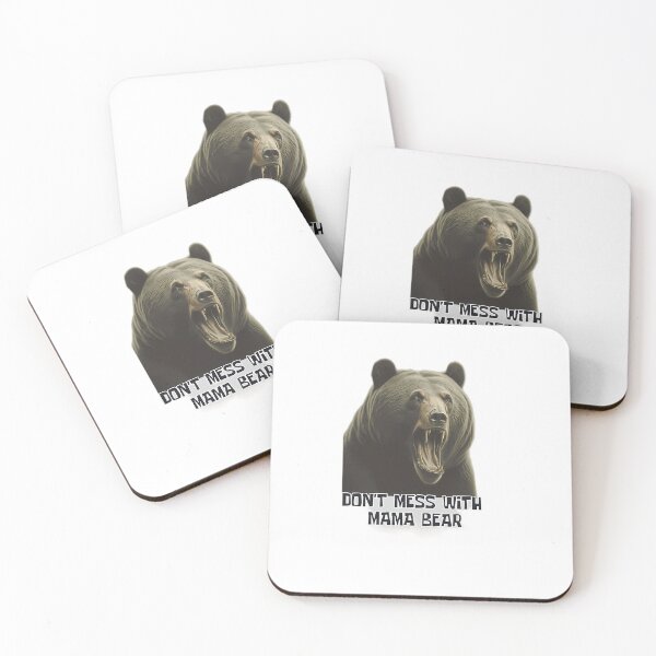 Item preview, Don'T Mess With Mama Bear Light Background designed and sold by jacorey-siddi.
