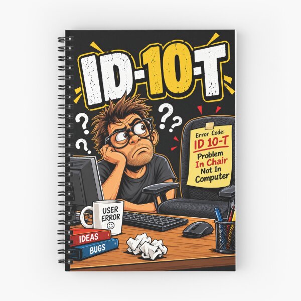 Item preview, ID10T Error - PICNIC designed and sold by camostore23.