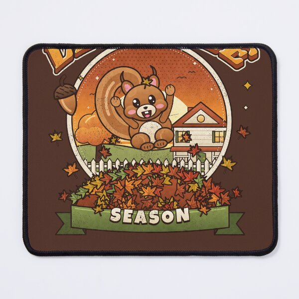 Item preview, Leaf Pile Season Cute Squirrel Fall Leaves Autumn Gift designed and sold by MiniSaga Shop.