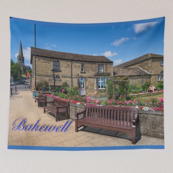 Item preview, Bath Gardens and Bakewell Church designed and sold by Alisonchambers2.