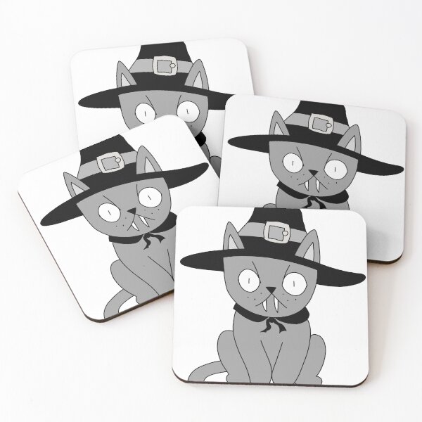 Item preview, Cat Witch - gray designed and sold by motherbrainart.