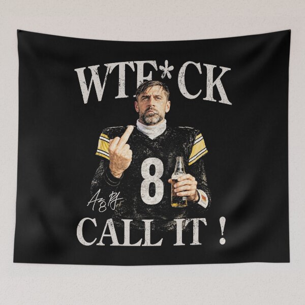 Item preview, Divertido Aaron Rodgers WTF CK Llámalo designed and sold by BareCrack.