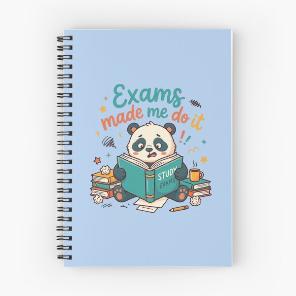 Item preview, Exams Made Me Do It Funny Student Quote – Exam Stress & Study Motivation designed and sold by WallMuseStudio .