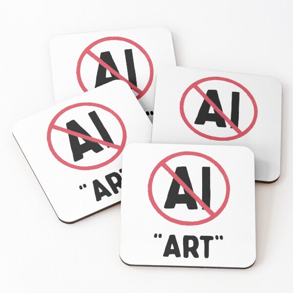 Item preview, No AI Art - Anti AI - AI Is Not Art designed and sold by Sophie’s Tees.
