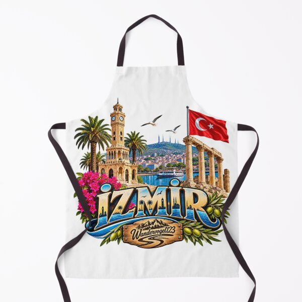 Item preview, Izmir, Türkiye – Aegean Coast Clock Tower & Türkiye Holidays designed and sold by Wandervogel123.