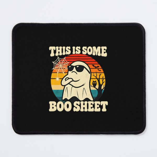 Item preview, Funny Ghost Sunglasses Boo Sheet Halloween Retro Sunset designed and sold by Dmo3HarkoArt.