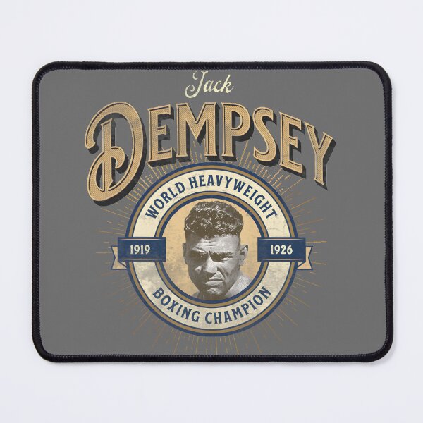 Item preview, Jack Dempsey Manassa Mauler Vintage Boxing Champion designed and sold by Irish Whip Media.