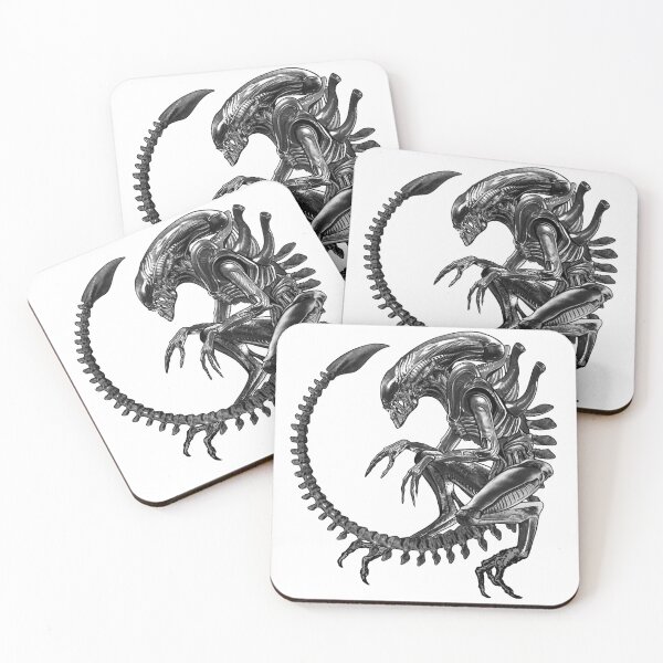 Artikelvorschau, Xenomorph-Spirale – Grau entworfen und verkauft von claracecilia.