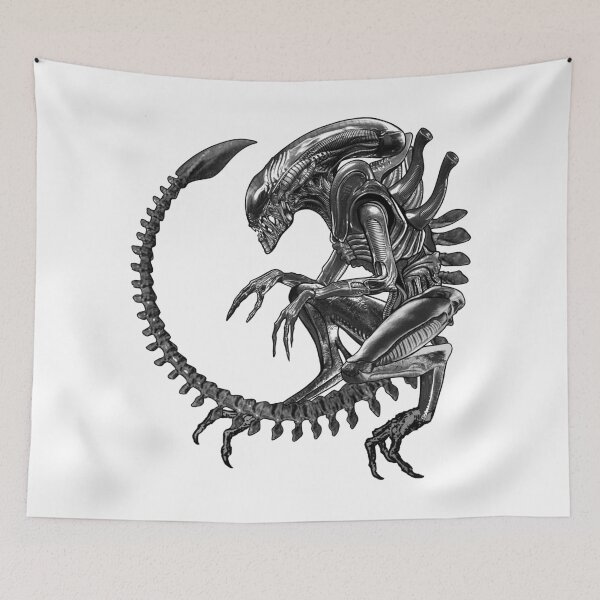 Item preview, Xenomorph Spiral - Grey designed and sold by claracecilia.