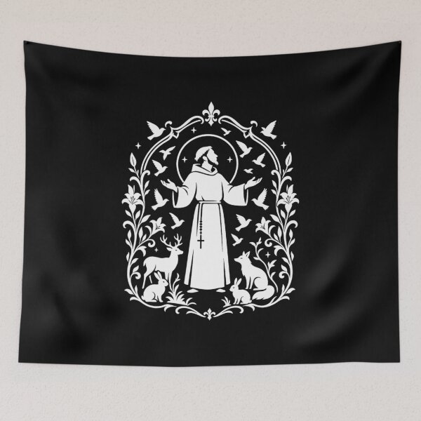Item preview, St Francis of Assisi Catholic Patron Saint of Animals. designed and sold by geronkagogo.