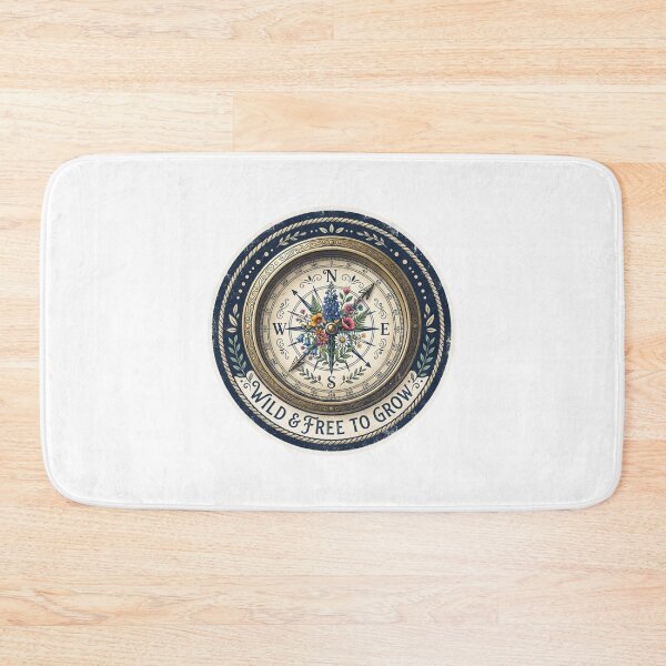 Item preview, Wild and Free to Grow Wildflower Compass designed and sold by Sanan Israyilli.